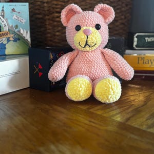 Osito de peluche rosa
