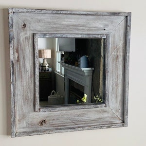 Rustic Mirror Farm House Mirror Home Mirror Reclaimed - Etsy