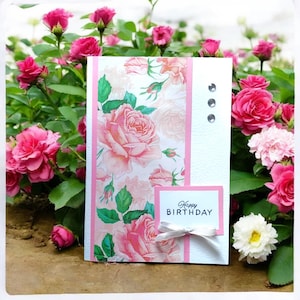 Cartes d'anniversaire au format A5, cartes de joyeux anniversaire, cartes-cadeaux, cartes de remise des diplômes, cartes à fleurs, cartes de remerciement, cartes de félicitations