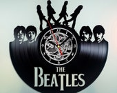 The Beatles Abbey Road Vinyl Record Wall Clock Unique Gift for Him and Her, Gift for Kids and Adults - Wall Decor Ideas for any Space