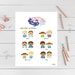 Feeling Words Handouts (kids), Printable Item (emotion Skills), Calming ...