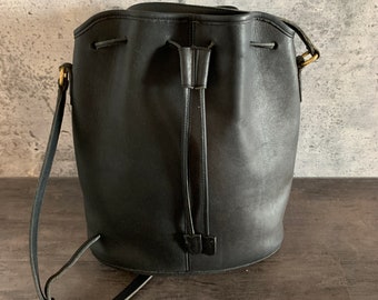 vintage coach drawstring backpack