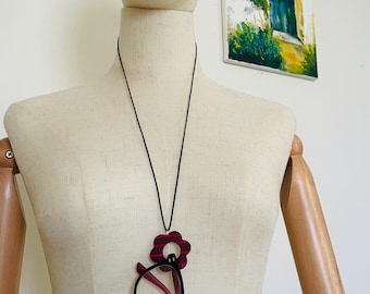 Handmade Polymer Clay Flower Eyeglass Holder Necklace – Practical Sunglasses Chain