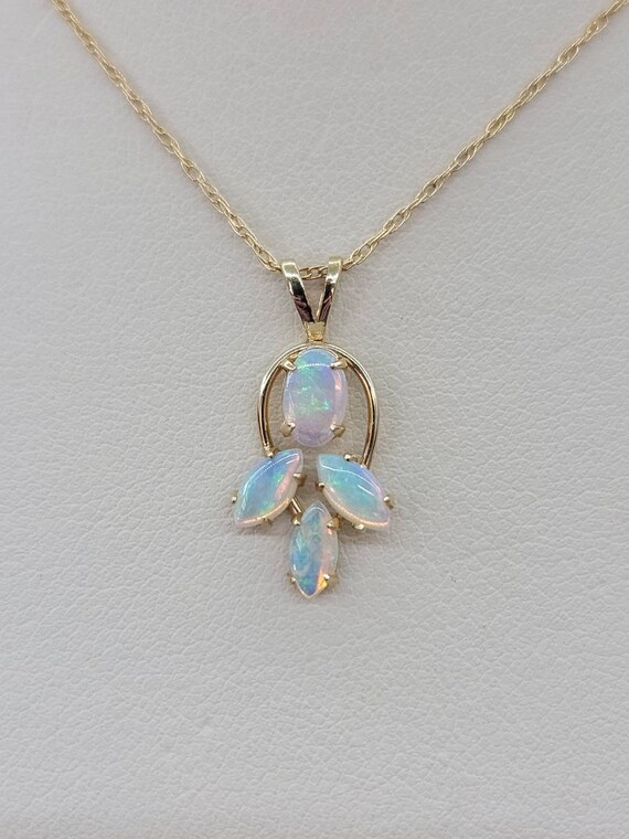 Vintage Rose Gold over Sterling Silver Petite Swan Pendant with Genuine Fire Opal and Pave Cubic Zirconia Accents