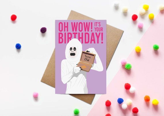 Jimbo Birthday Card Oh Wow Its Your Birthday Uk Vs the | Etsy