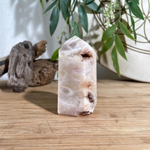Pink Amethyst Crystal Tower