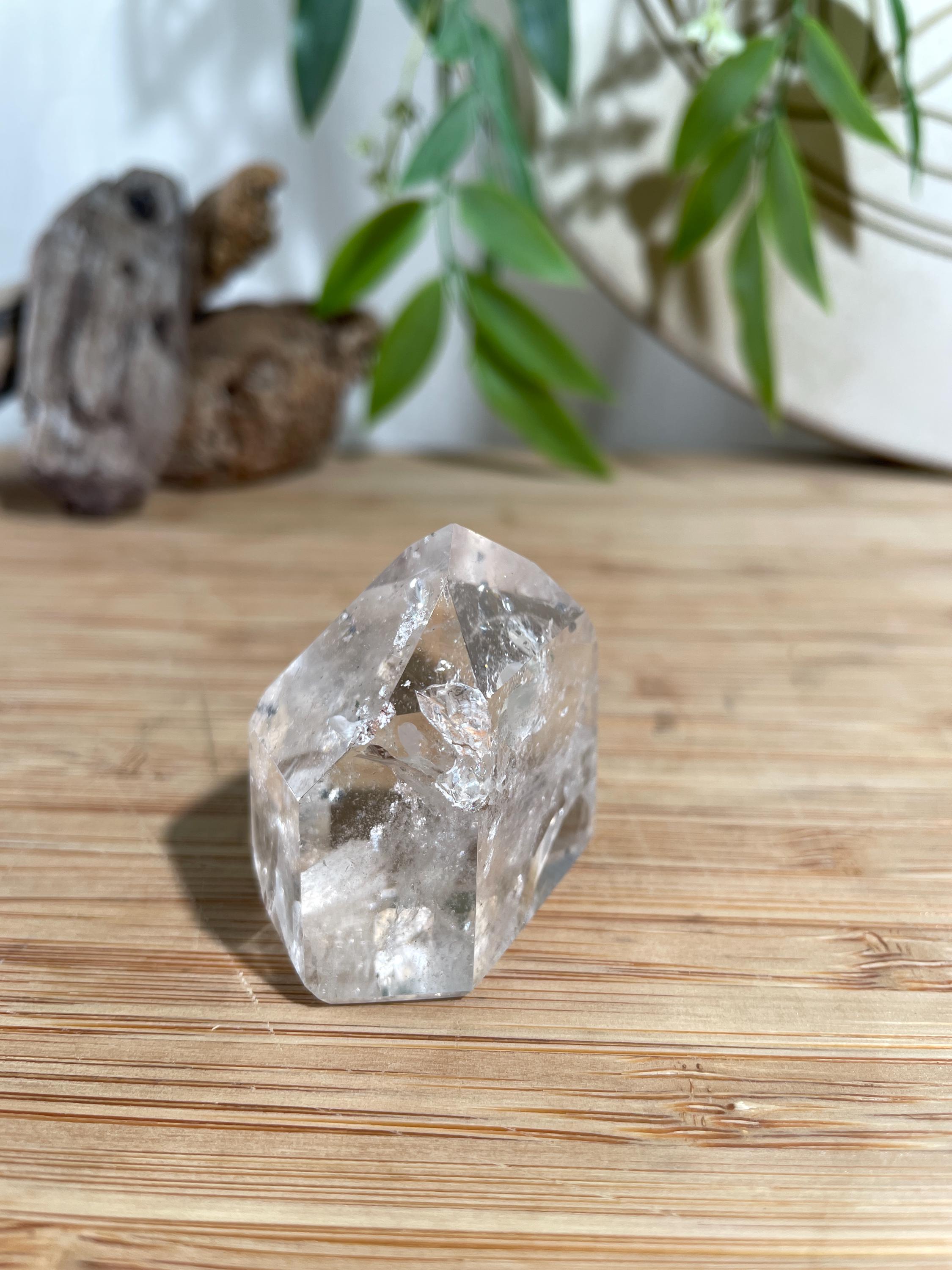 Mini Q Quartz Mini Quartz With Inclusions Crystal Point - Etsy