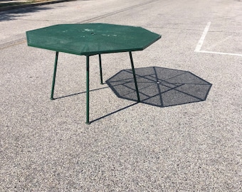 Vintage Octagon Russell Woodard Patio Table