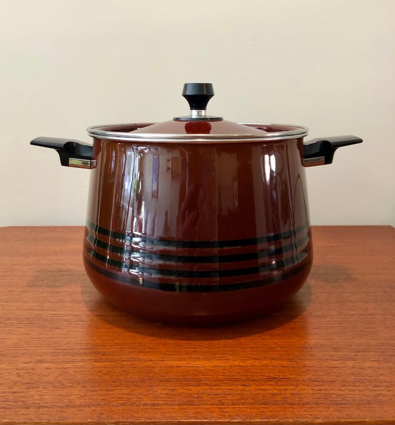 Vintage Enamelware Cookware by West Bend image 1