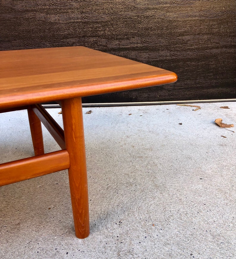 Danish Teak Coffee Table by Niels Bach for Randers Møbelfabrik image 3