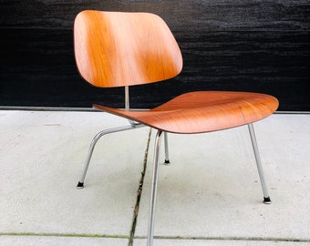 Early Eames LCM Walnut Lounge Chair for Herman Miller