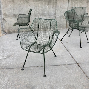 Vintage Russell Woodard Iconic Sculptura Armchairs(set of 4)