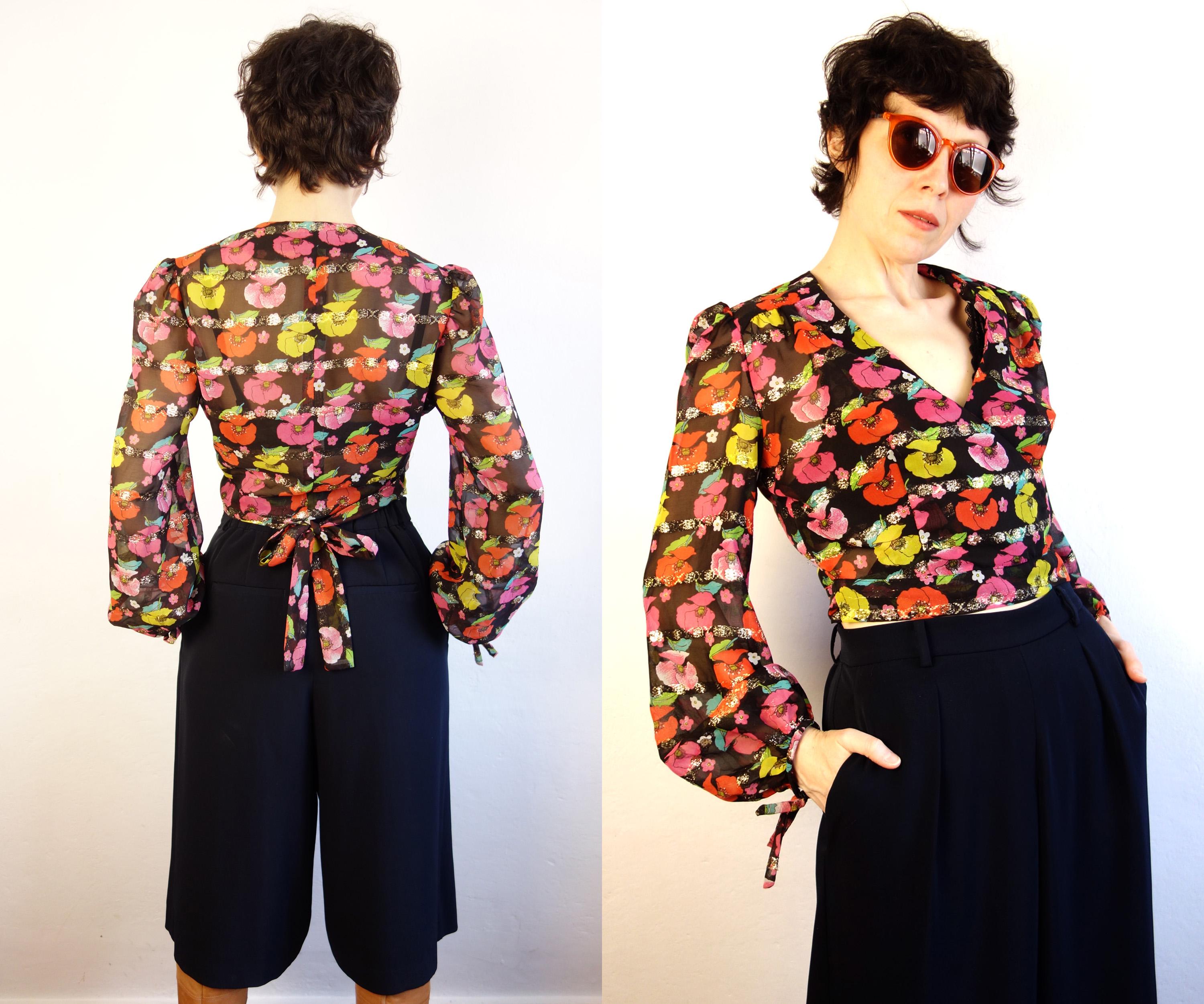 Lanvin 70s Blouse - Etsy Canada