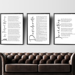 Desiderata Print,IF Print, Invictus Print,IF Rudyard Kipling Poem, Invictus by William Ernest Henley Poem Print, Desiderata Max Ehrmann poem