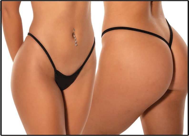 Low Rise, Y Back, Bikini Thong. image 1