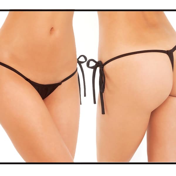 Tie Side Low Rise  Thong.