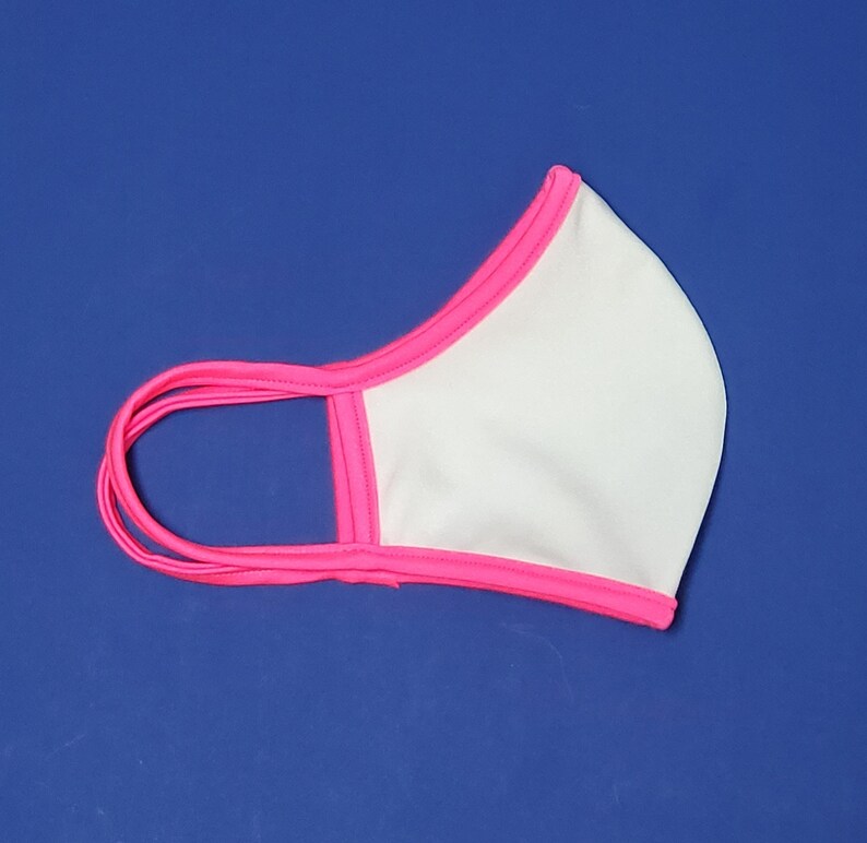 Face Mask Made Of Stretch Nylon Spandex Fabric. Reusable Etsy