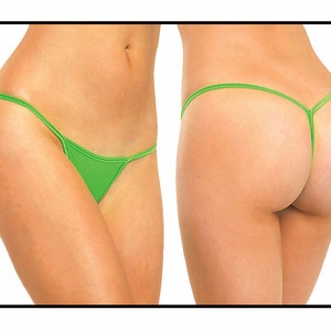 Low Rise, Y Back, Bikini Thong. image 2