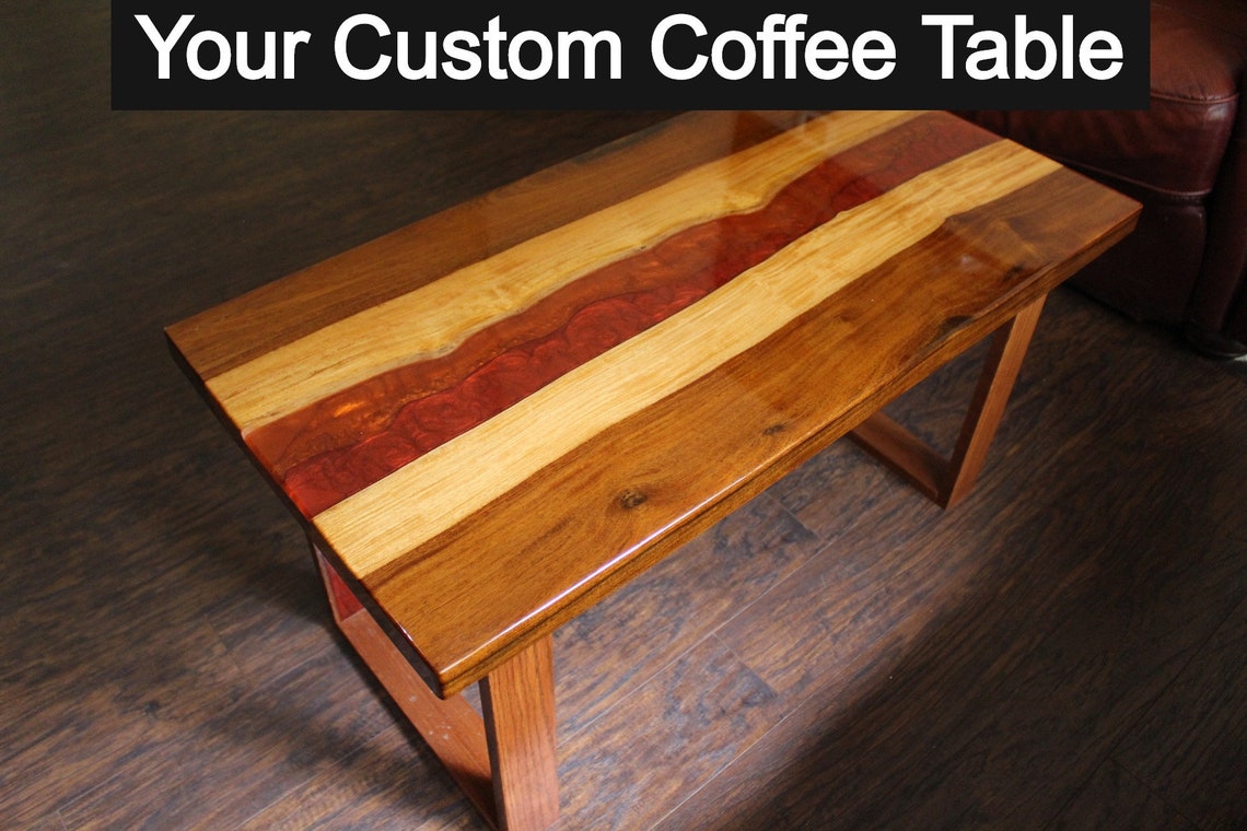 Custom River Coffee Table/epoxy Table/river Table Order Your Etsy