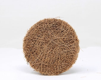 Coconut Coir Dish Scrub – Natural Biodegradable Kitchen Scrubber, Set of 5