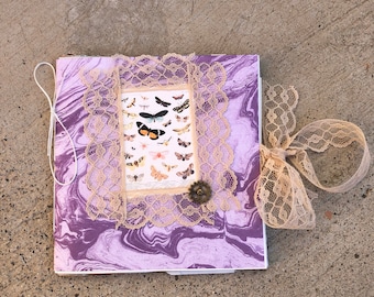 Butterfly Junk Journal // handmade journal