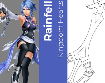 Rainfell Keyblade - Kingdom Heats: Nascimento pelo Sono