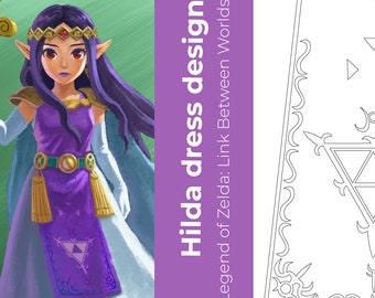 Princess Hilda - Link Between World Vector Design
