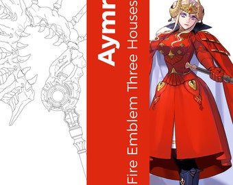 Aymr - Fire Emblem Três Casas