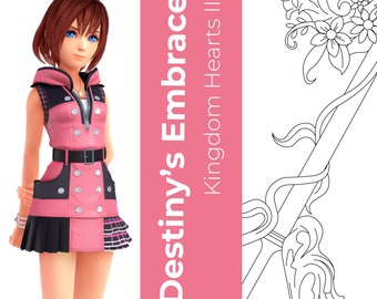 Destiny's Embrace Keyblade - Kingdom Hearts