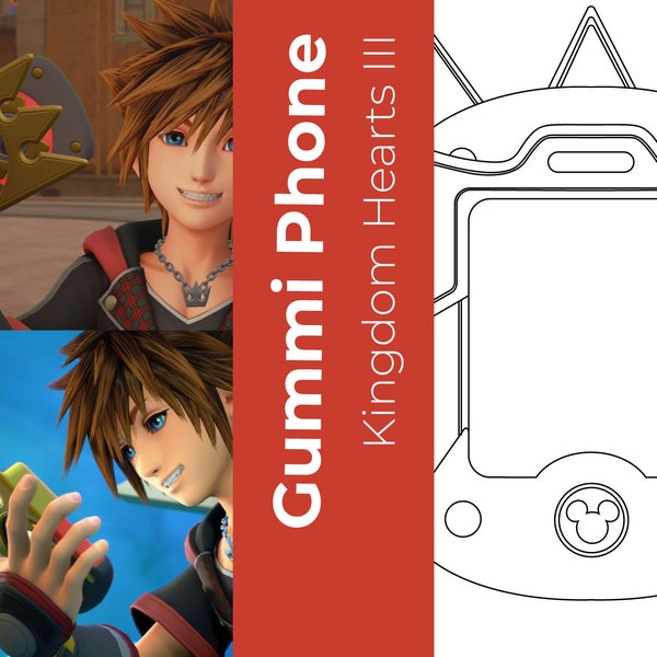 Gummi Phone - Kingdom Hearts III