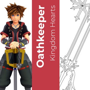 Oathkeeper Keyblade - Kingdom Hearts