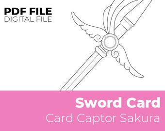 Carta Espada - Card Captor Sakura