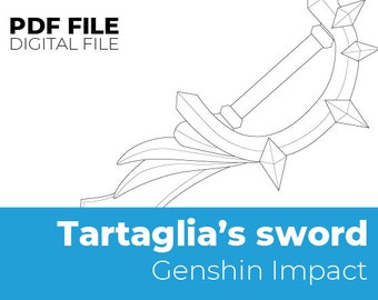 Tartaglia's Sword - Genshin Impact