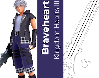 Braveheart Keyblade - KHIII