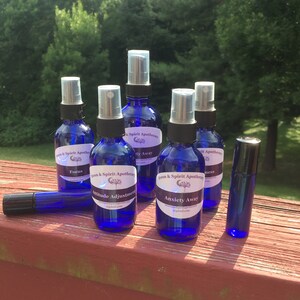 Aromatherapy spray and roll-on
