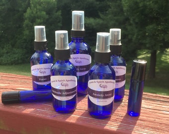 Aromatherapy spray and roll-on