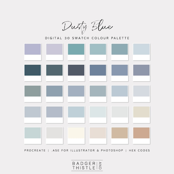 Dusty Blue Color Palette vrogue.co