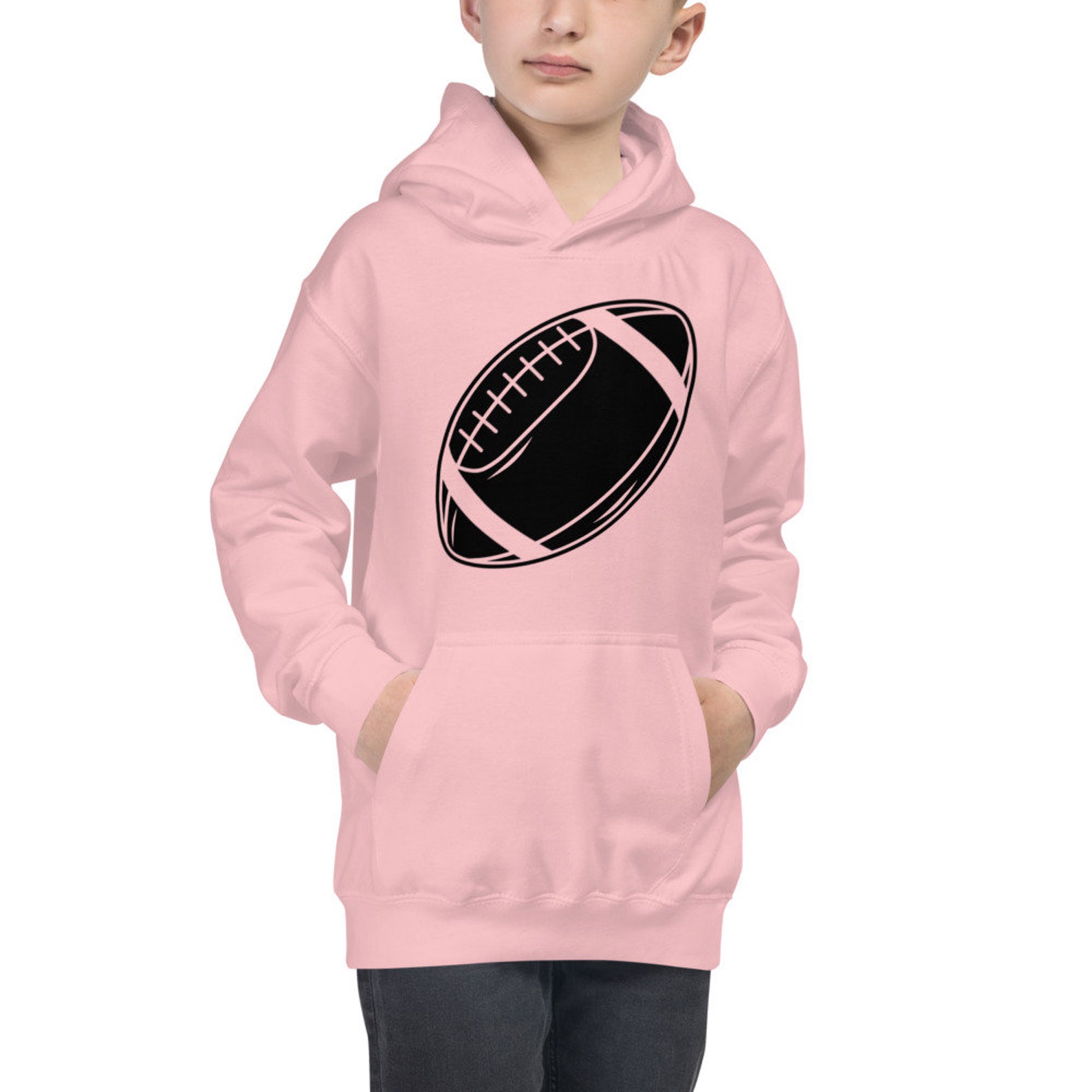 Stylish Kids Football Hoodie Etsy