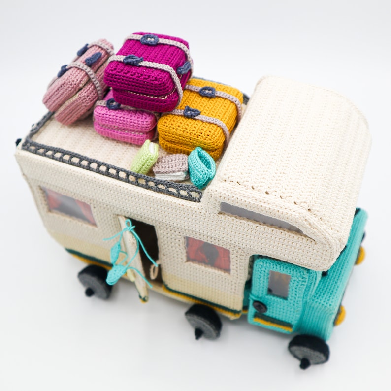 Caravan crochet pattern image 2