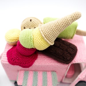 Ice cream truck crochet pattern image 5