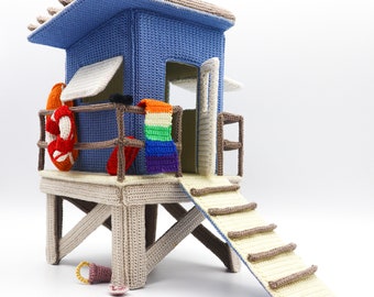 Lifeguard Tower PDF pattern - English only