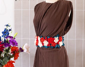 Everbloom belt - Scheepjes Pattern Portfolio - PDF in English and Dutch