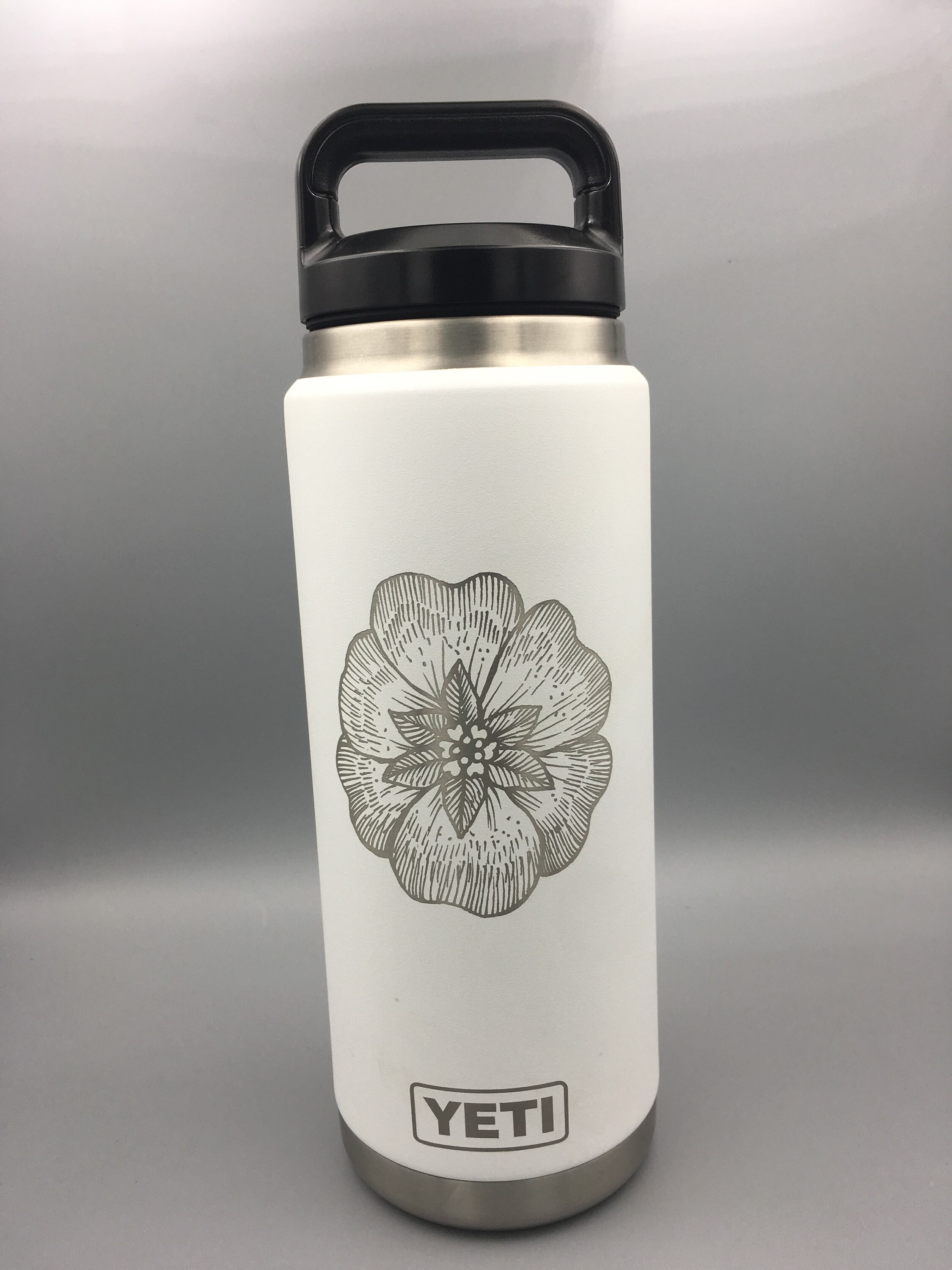 YETI 26 oz Rambler bottle Custom Engraved YETI bottle Etsy