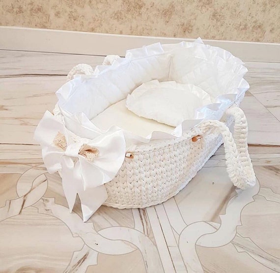 newborn baby moses basket