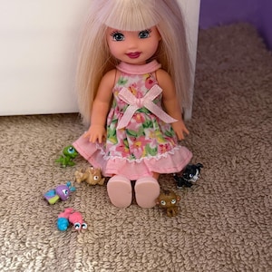 Miniature Littlest Pet Shop Pet for Barbie or Dollhouse Toy 1:12