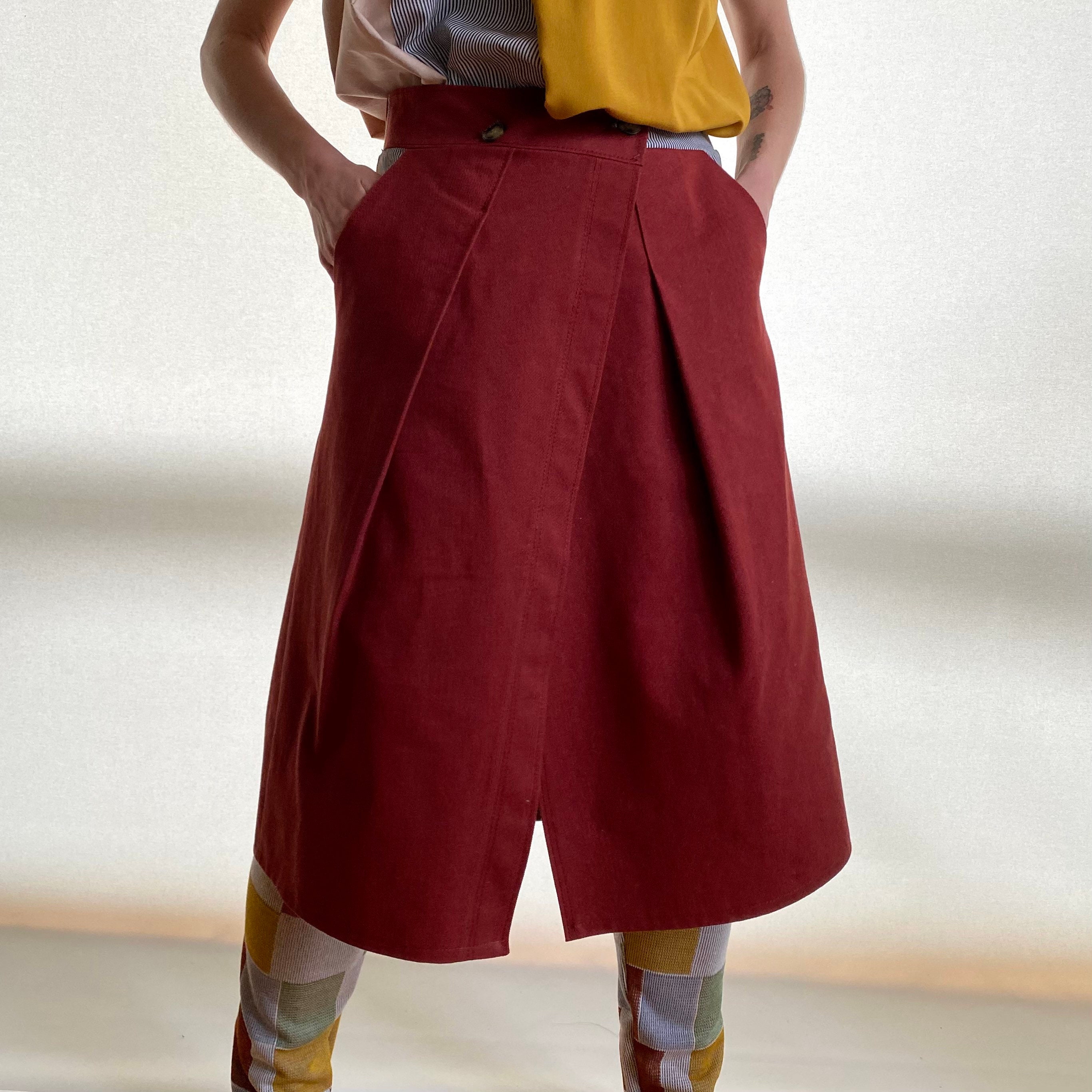 Red Envelope Skirt - Etsy