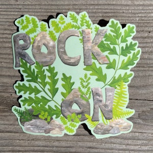Rock On Sticker | Vinyl Weatherproof Sticker