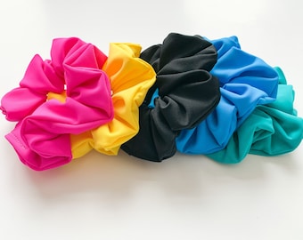 Scrunchies, Swim Scrunchies, Beach Day, Hair Accessories, Handmade in Canada, Mother's Day Gift