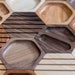 Board Game Organizer Tiles  - Walnut