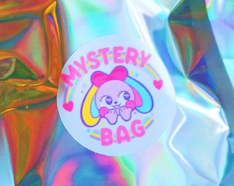 5 Enamel Pin Mystery Bag - Blind Bag Collectable Enamel Pin - Kawaii Blind Bag Pins - NO DUPLICATES